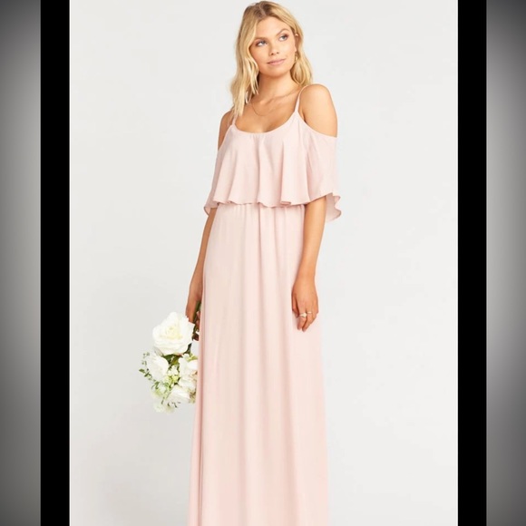 Show Me Your MuMu Caitlin Ruffle Maxi Dress - Picture 1 of 7